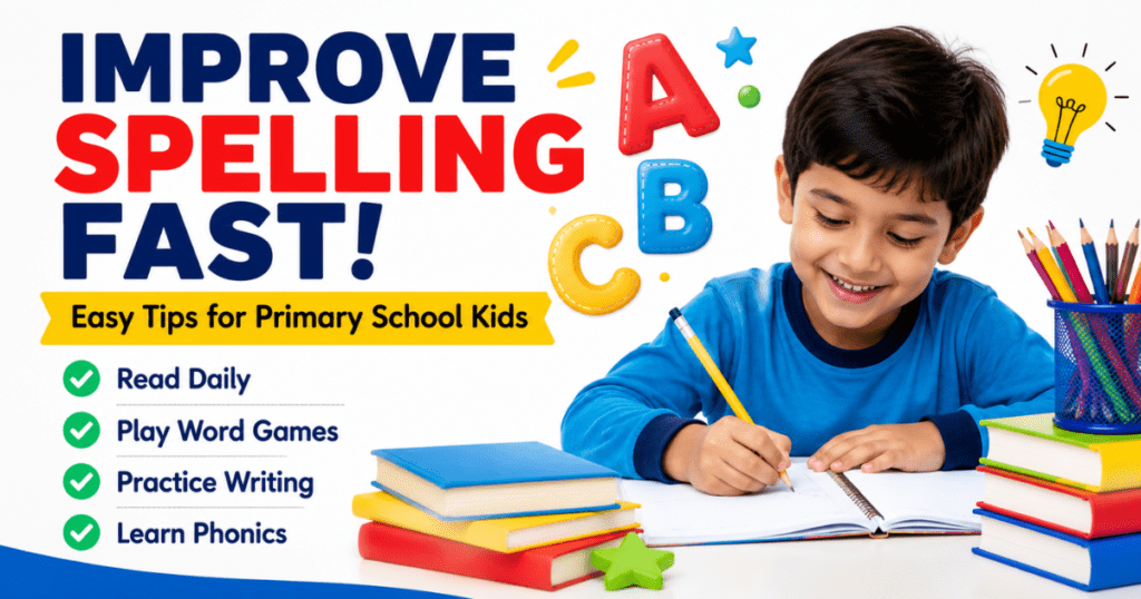 How to Improve Spelling for Primary School Kids?