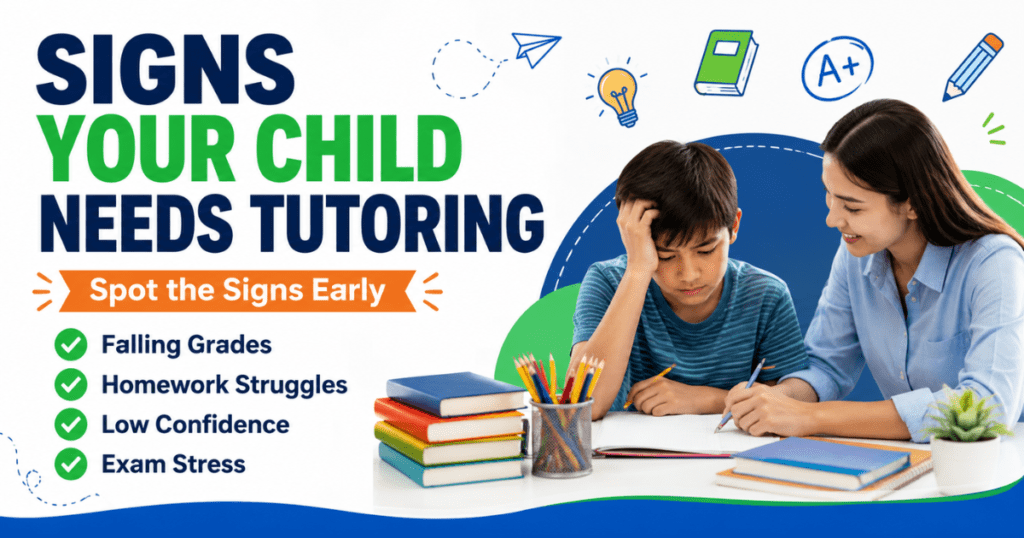 10 Signs Your Child Needs Tutoring