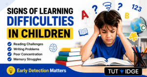 Signs of learning difficulties in children