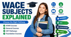 WACE subjects explained